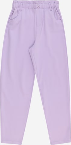 Effilé Pantalon KIDS ONLY en violet : devant