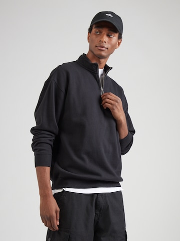 Volcom Sweatshirt 'Single Stone' in Zwart: voorkant