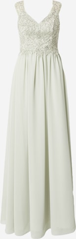 Laona Evening Dress in Green: front