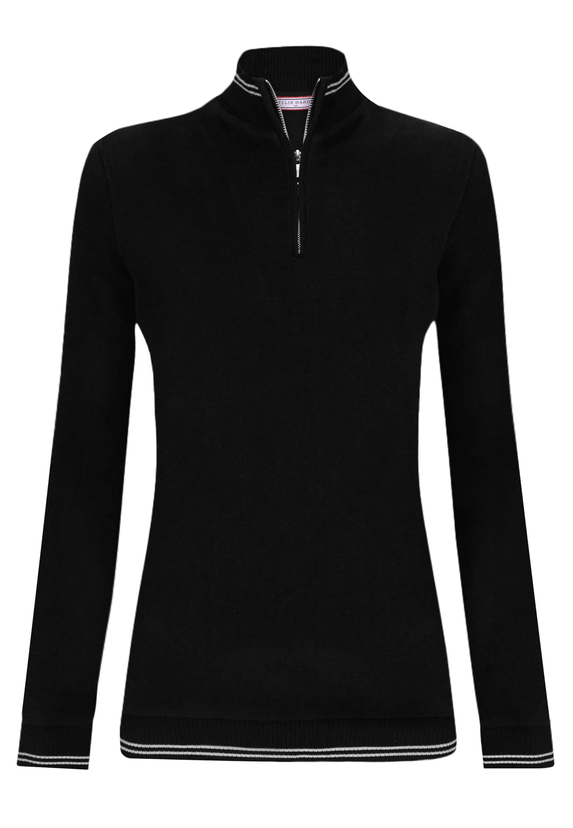 juoda Felix Hardy Megztinis: priekis