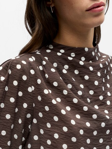 OBJECT Μπλούζα 'OBJHALI' σε καφέ