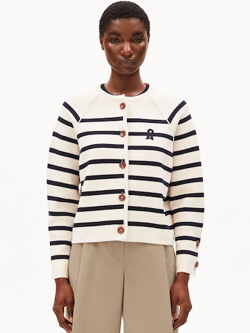 ARMEDANGELS Gebreid vest in Gemengde kleuren: voorkant