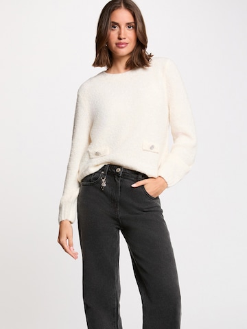 Pullover '261-UNIE' di Morgan in beige: frontale