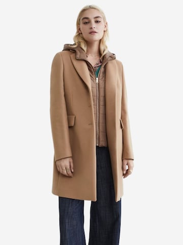 Manteau d’hiver Il Lanificio en beige : devant