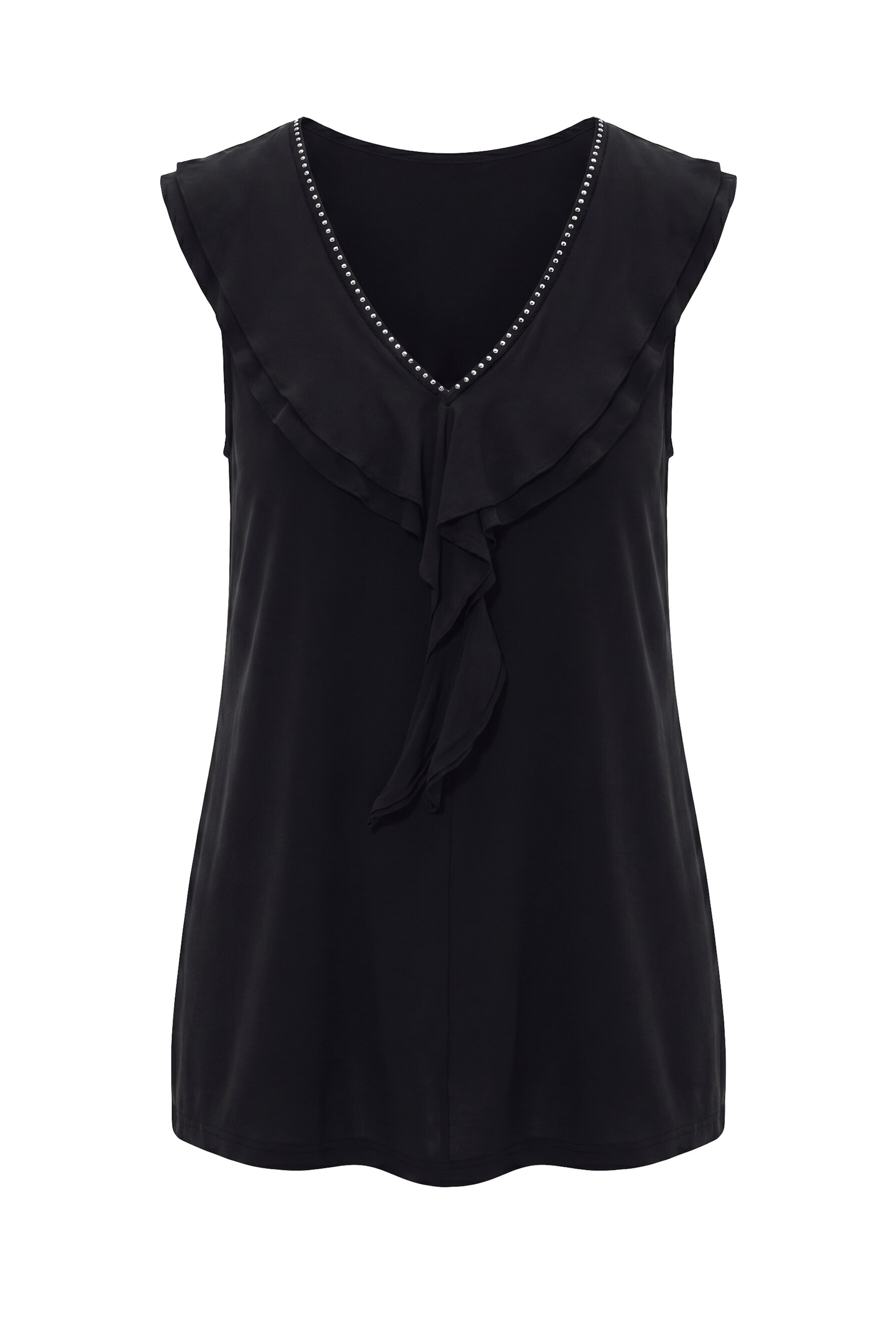 MIAMODA Blouse in Schwarz: Vorderseite
