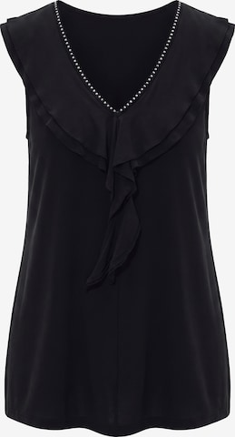 MIAMODA Blouse in Black: front
