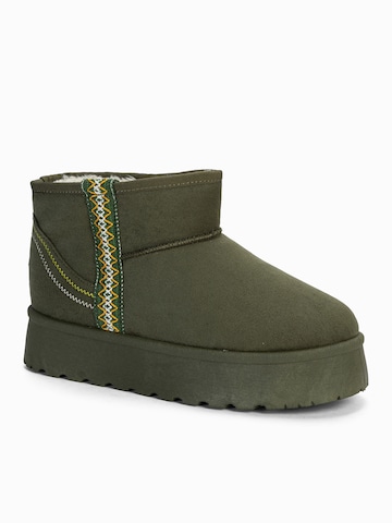 Island Boot - Botas 'SHERRY' em verde