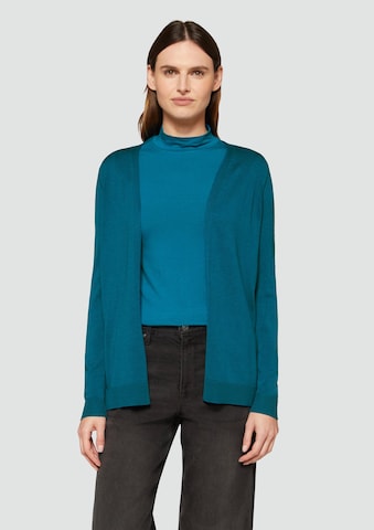 Cardigan s.Oliver en bleu : devant