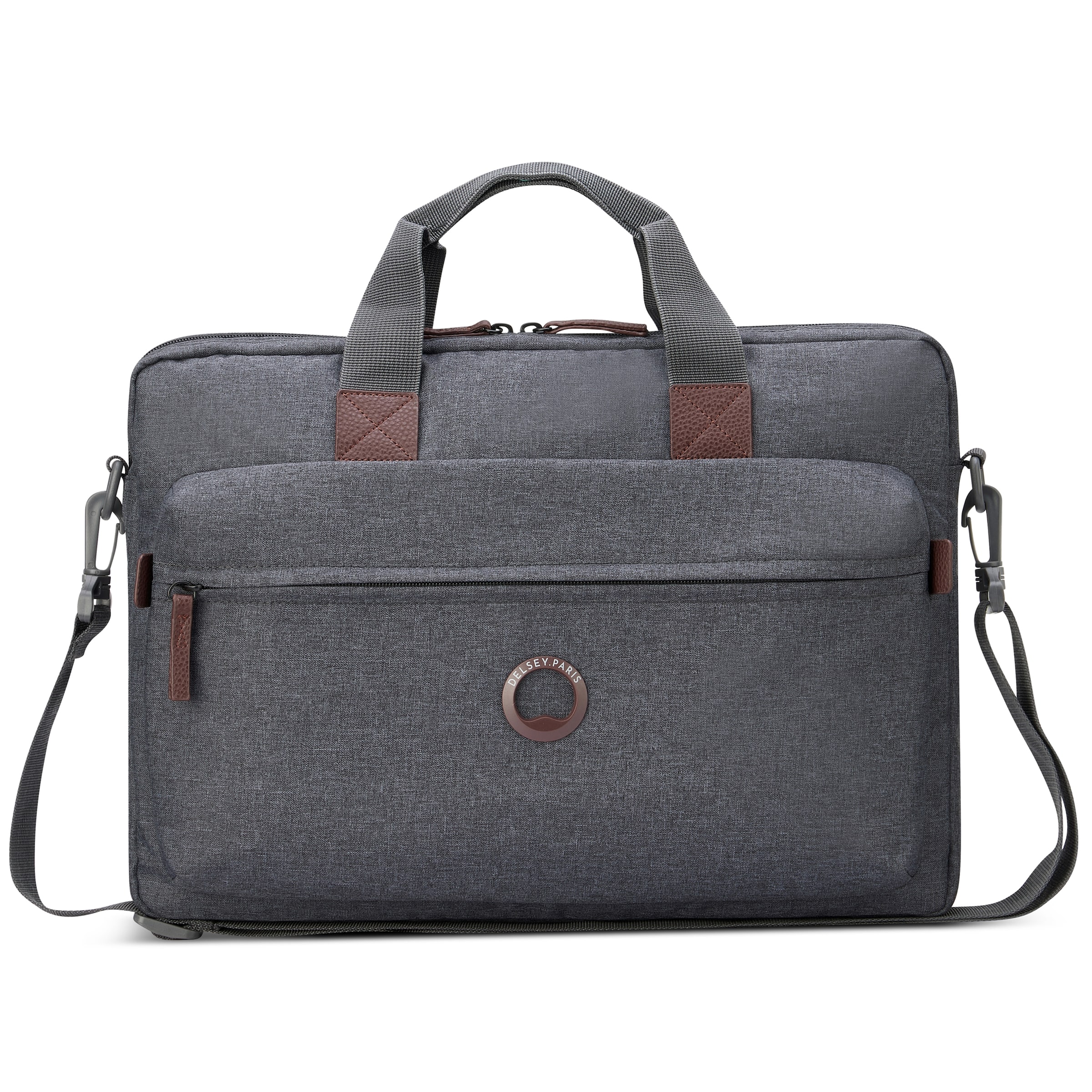 Porte-documents 'Maubert 2.0 ' Delsey Paris en gris : devant
