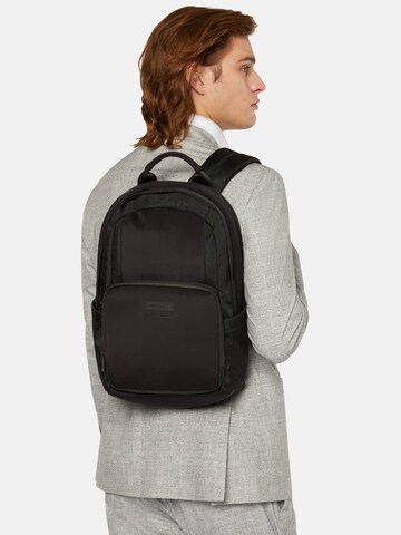 Boggi Milano Rucksack 'Tech' in Schwarz