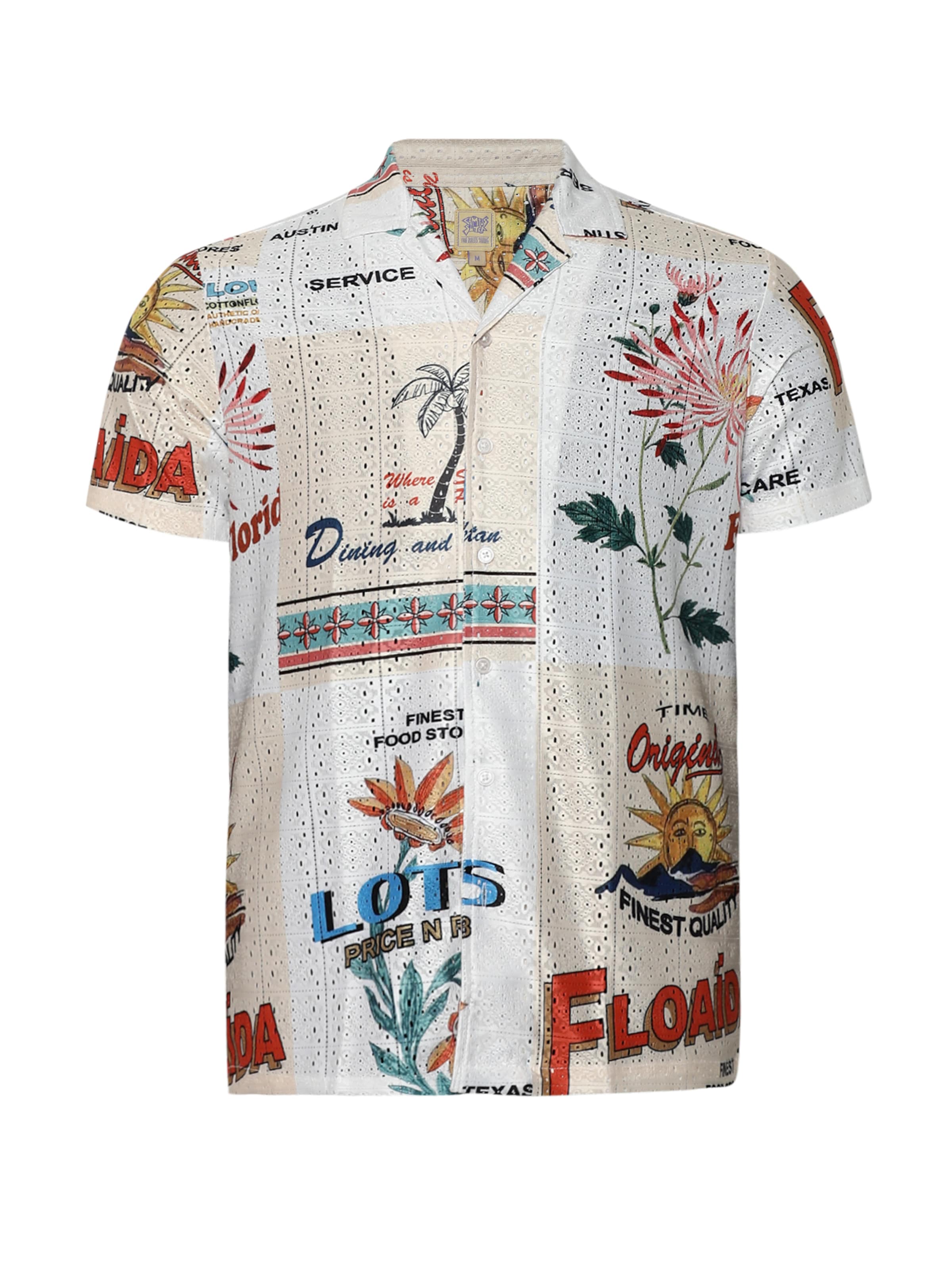 Campus Sutra - Ajuste regular Camisa ' Mario ' en Mezcla de colores: frente