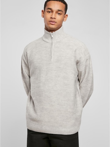 Pull-over Urban Classics en gris : devant