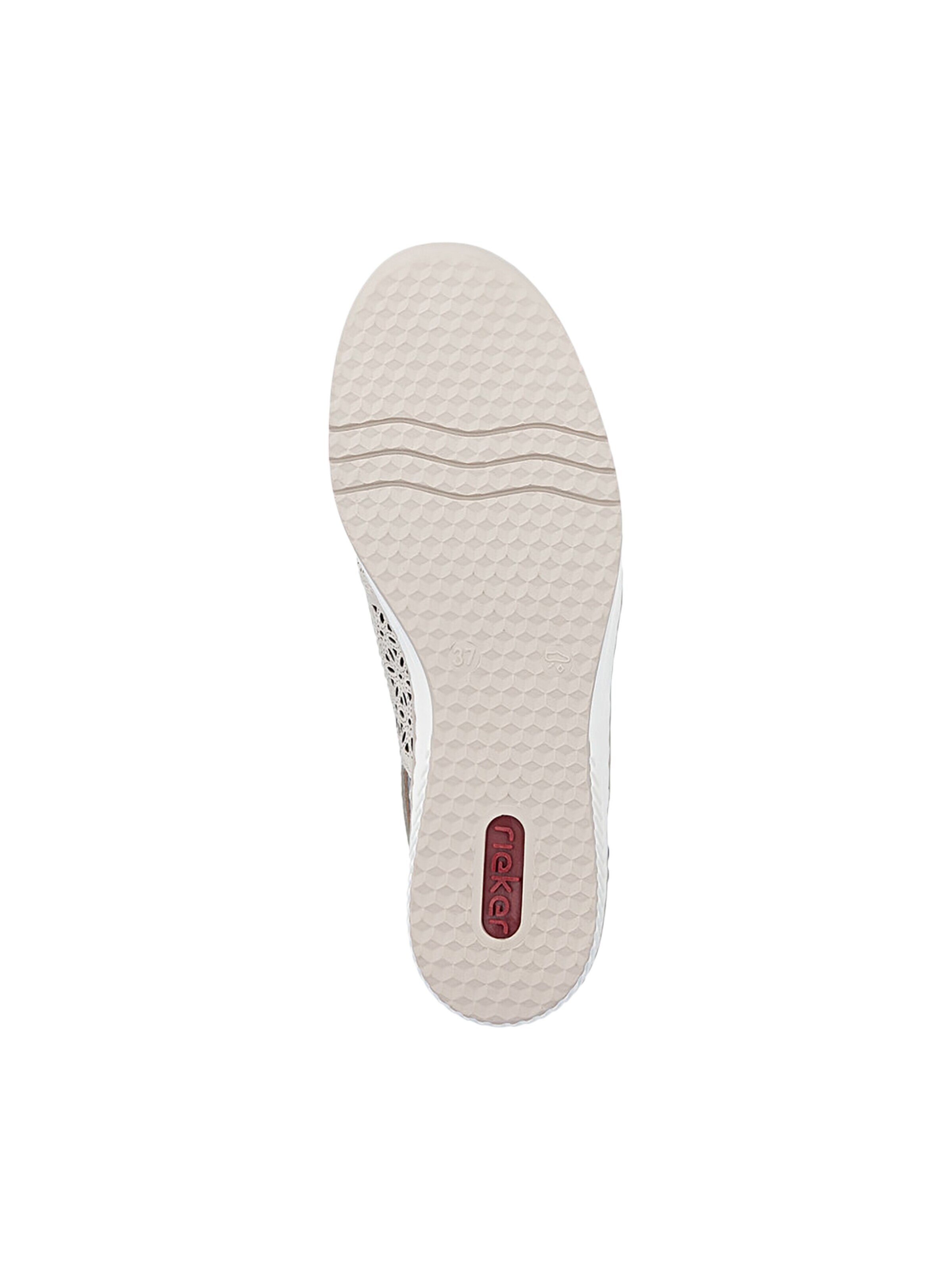 Décolleté sling di Rieker in beige