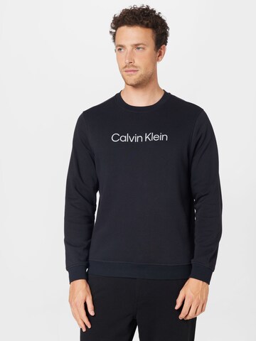 Calvin Klein Sport Sweatshirt in Black: front