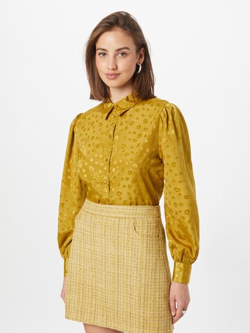 JDY Blouse 'DIFFI' in Yellow: front