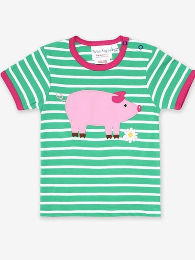 Toby Tiger Shirt in Green, Item view