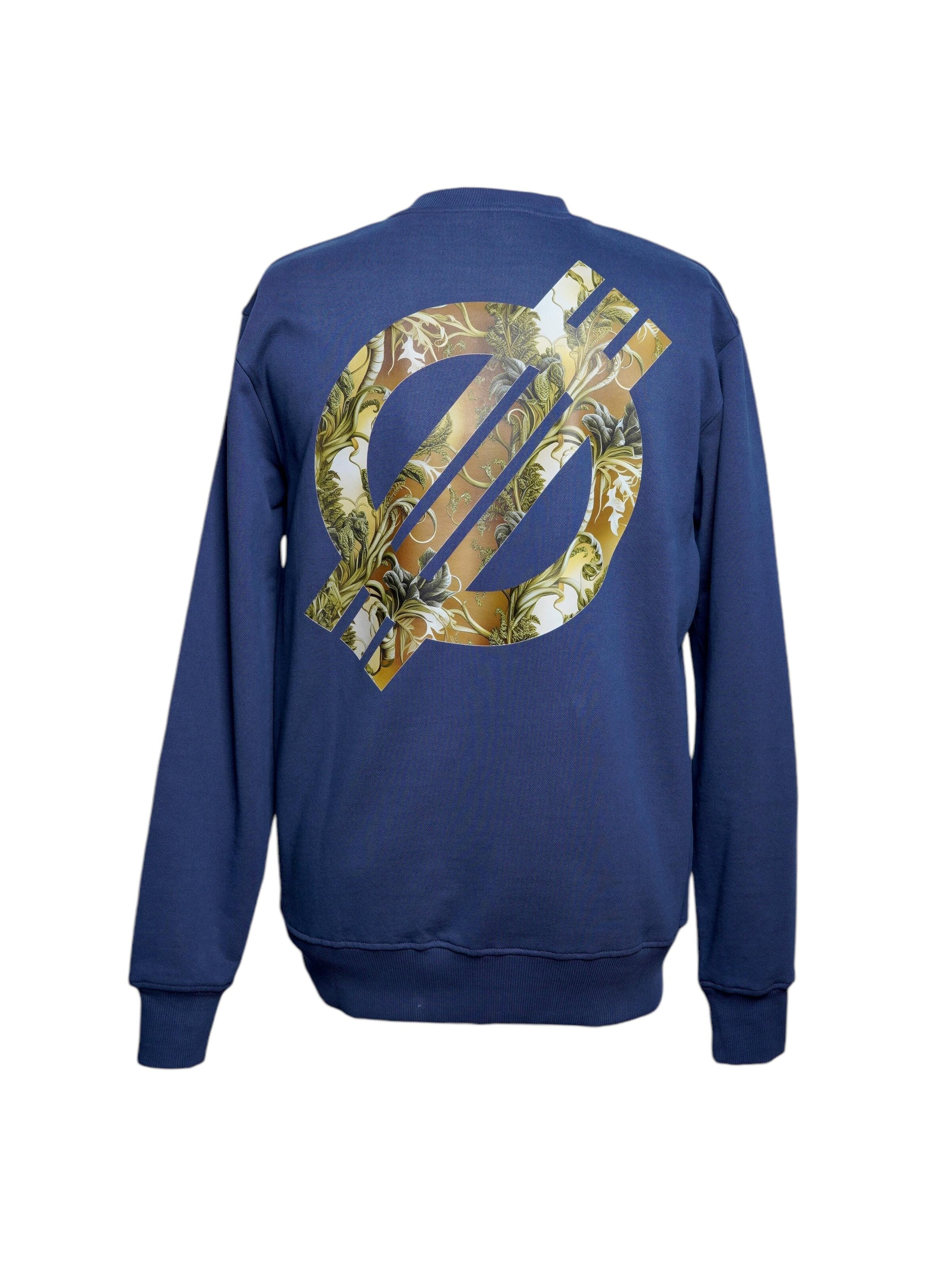 SC.SB Milano Sweatshirt 'overgrown' in Blue