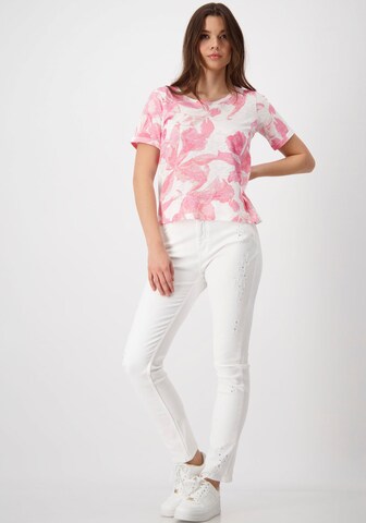 T-shirt monari en beige