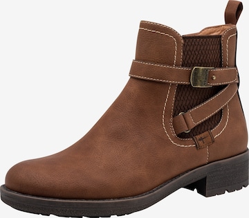 Stivaletto di Tamaris in marrone: frontale