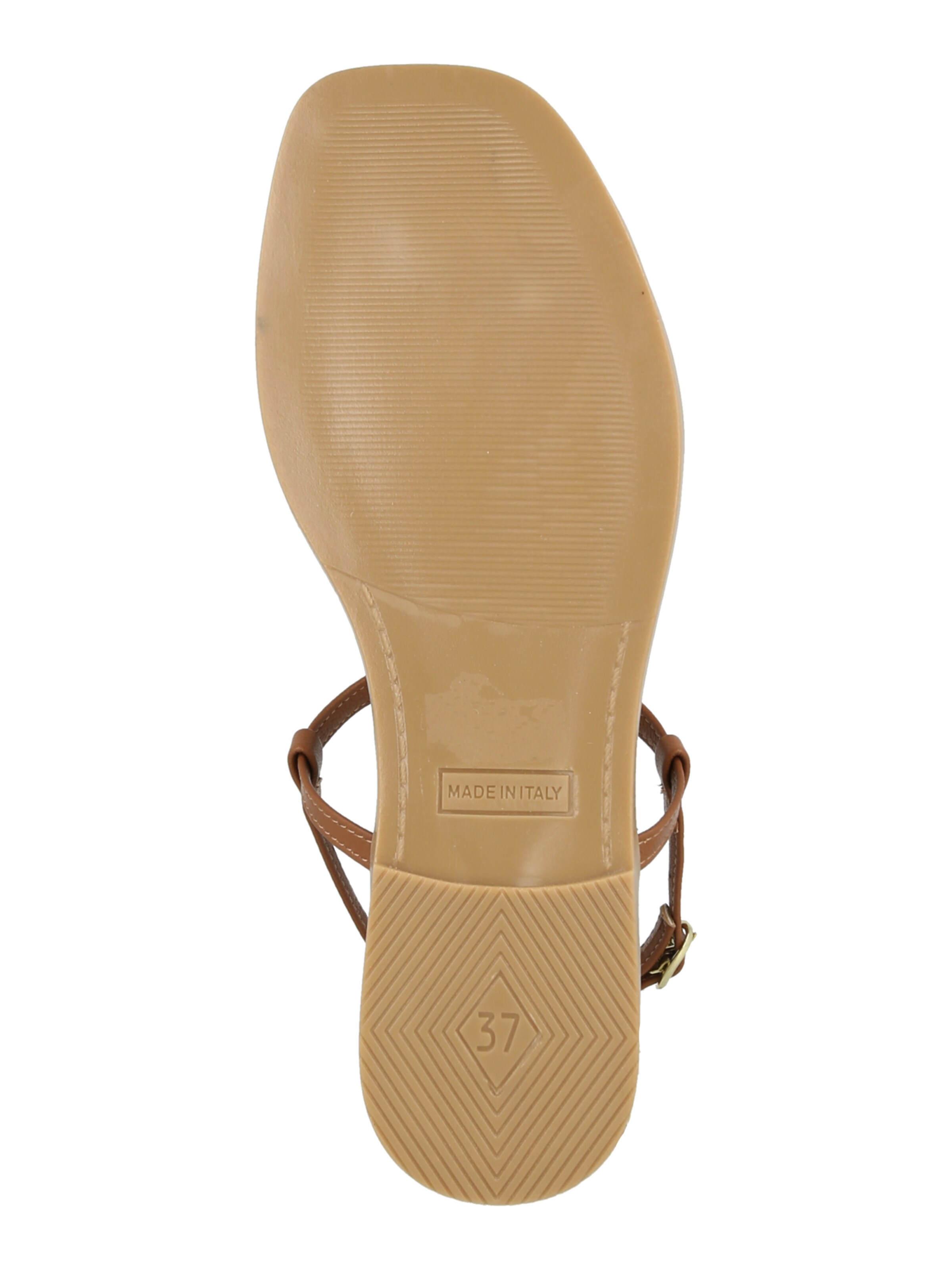 ABOUT YOU T-Bar Sandals 'Cassandra' in Brown