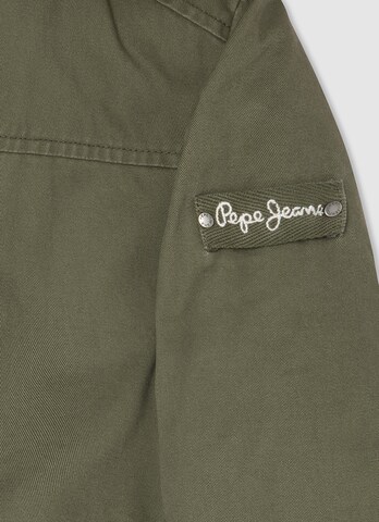 Pepe Jeans Winter Jacket 'Alisa' in Green