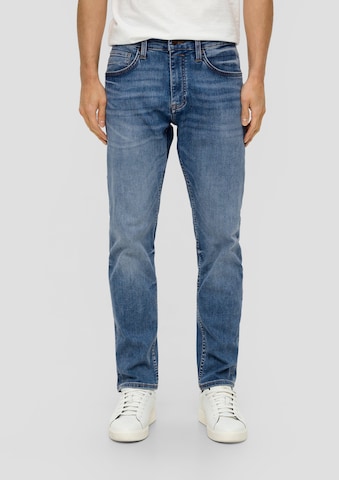 s.Oliver Tapered Jeans in Blauw: voorkant