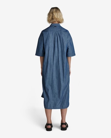 Robe-chemise G-Star RAW en bleu