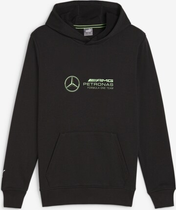 PUMA Sportsweatshirt 'Mercedes-AMG Petronas' in Schwarz: predná strana