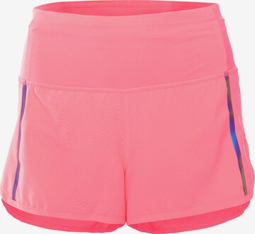 Regular Pantalon de sport Spyder en rose : devant