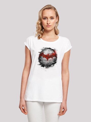 F4NT4STIC Shirt 'Batman' in White: front