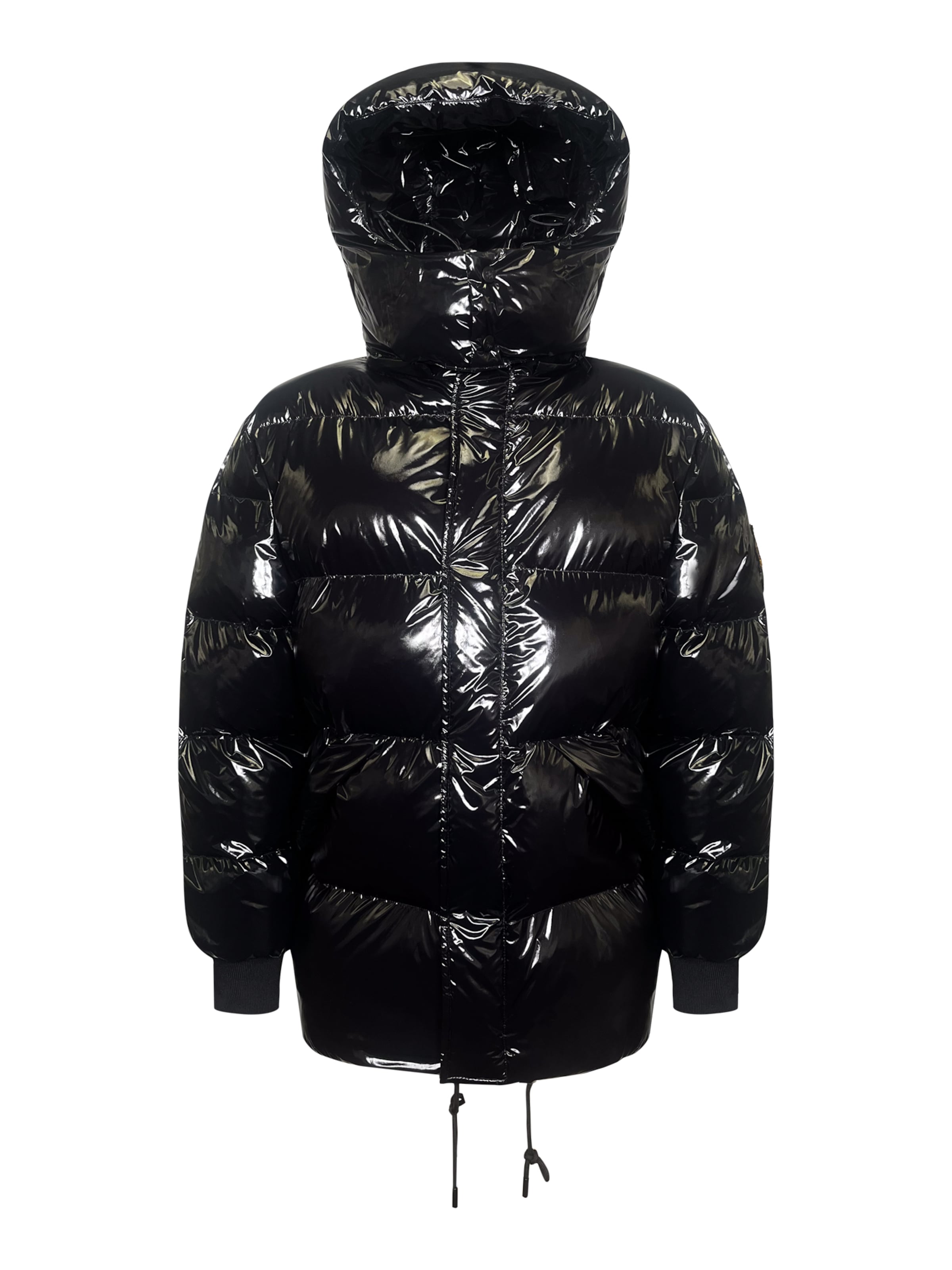 SikSilk Jacke in Schwarz: Vorderseite