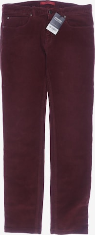 HUGO Red Pants in 30 in Red: front