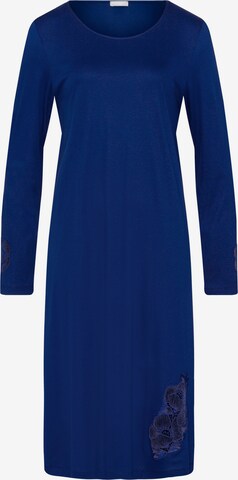 Hanro Nightgown 'Paola' in Blue: front