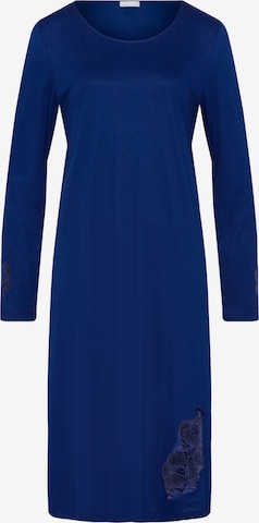 Hanro Nightgown 'Paola' in Blue: front