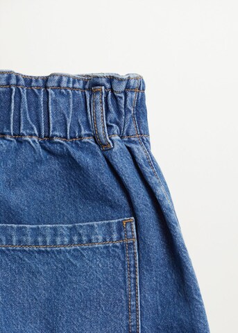MANGO Tapered Jeans in Blau