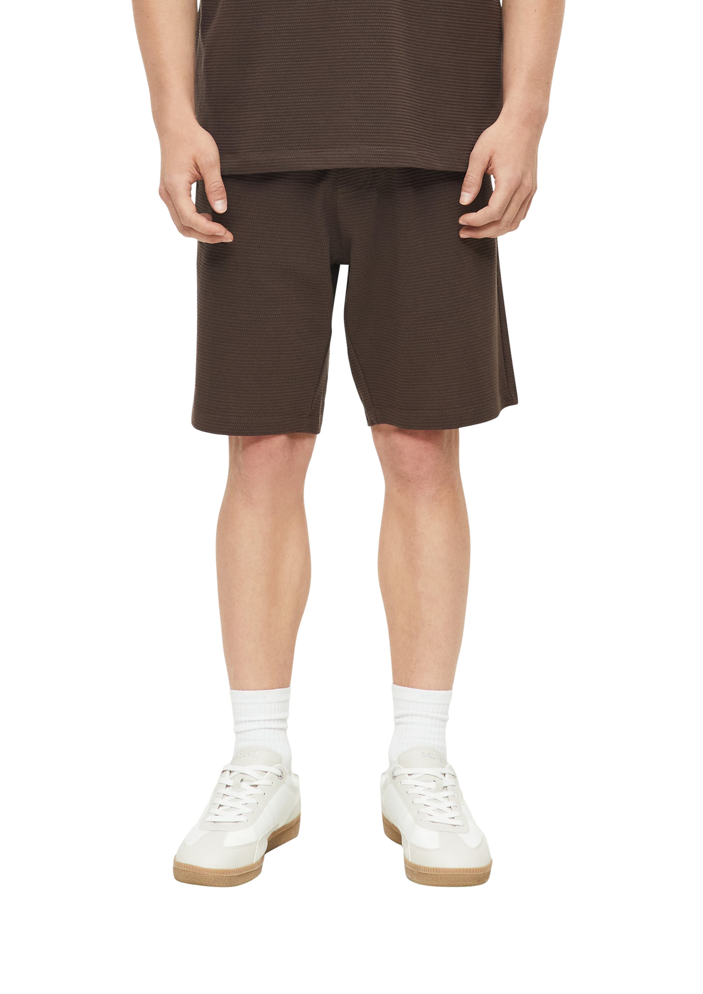 s.Oliver Loose fit Trousers 'DETROIT' in Brown: front