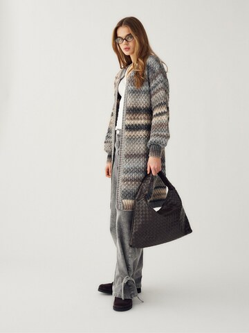 Cardigan ' Gio ' Noella en gris : devant