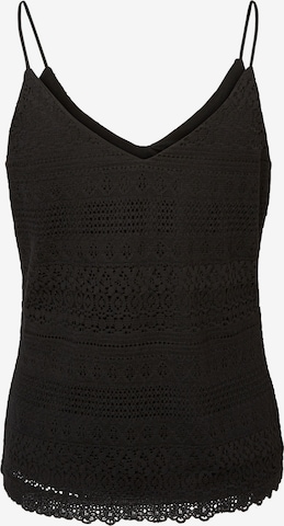 Top 'Honey' de la VERO MODA pe negru: față