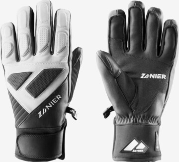 Zanier Fingerhandschuhe 'X-Treme' in Schwarz: predná strana