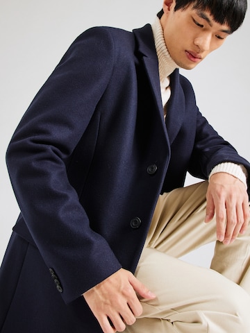 HUGO Between-Seasons Coat 'Migor' in Blue