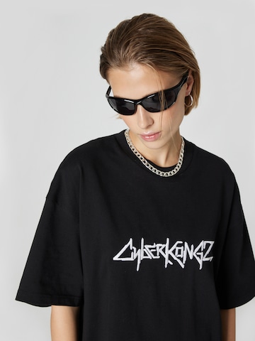 T-Shirt 'Mika' About You x Cyberkongz en noir