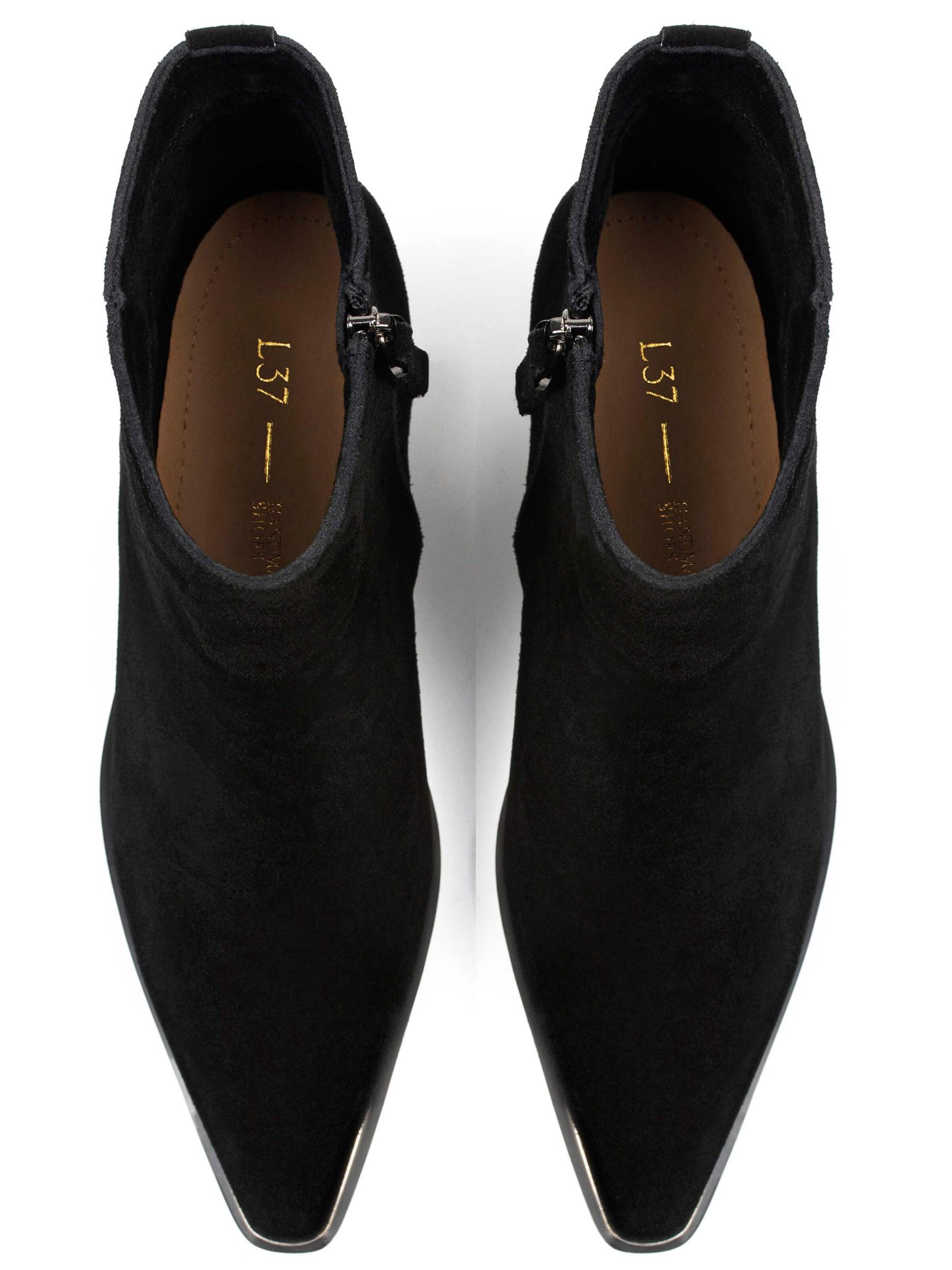 L37 HANDMADE SHOES Ankle Boots 'SUPERLUMINAL'‌‌‌‌‌‌ in Schwarz