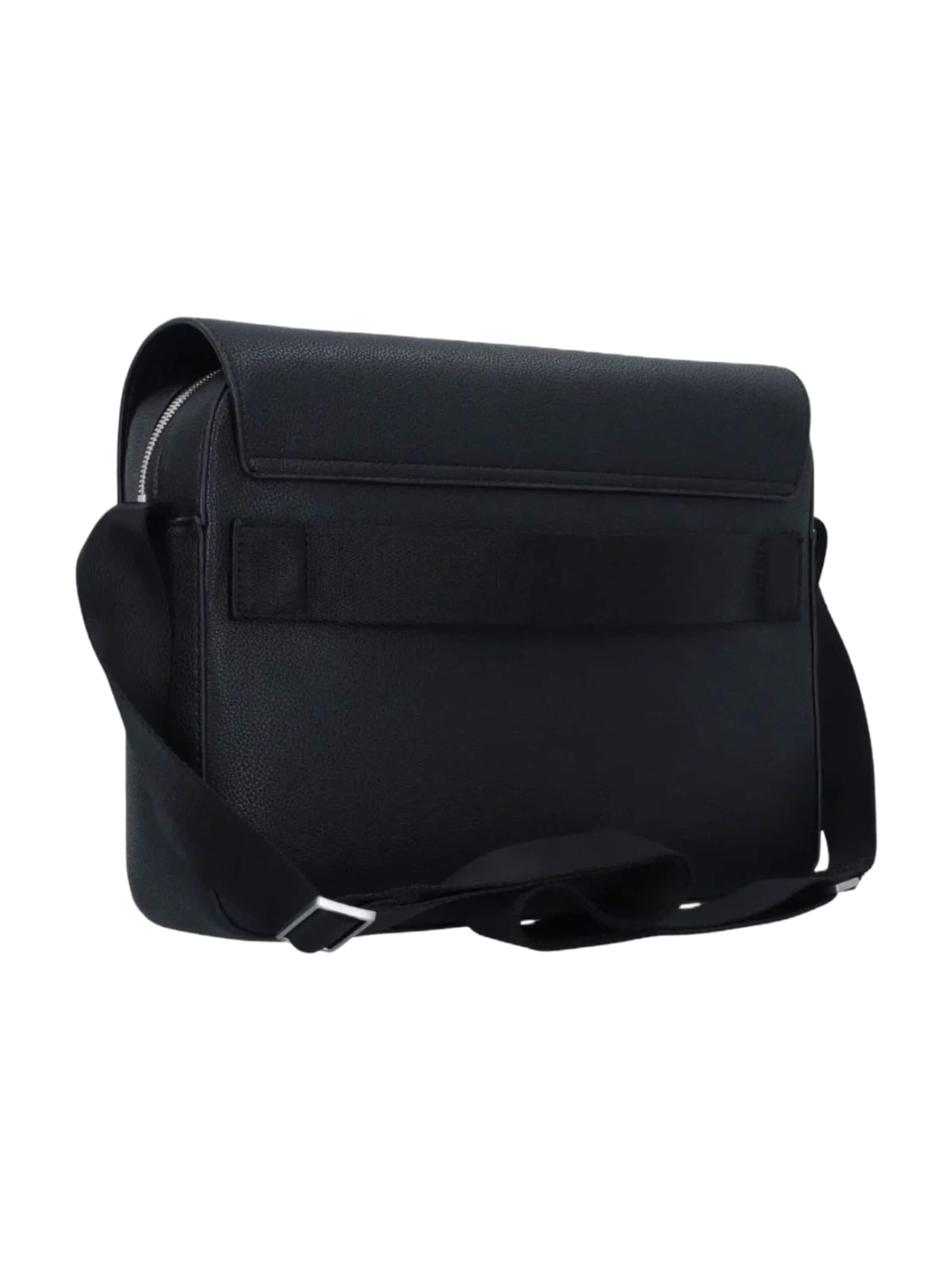 LACOSTE Document bag 'Lacoste Porte Document Lacoste Business Homme Noir' in Black