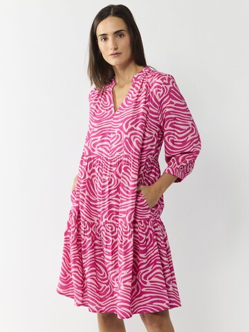 CODELLO Dress in Pink: front