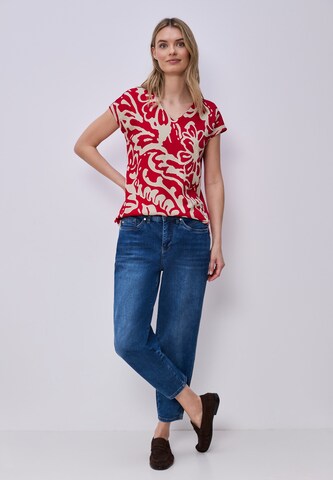 STREET ONE Shirt in Red: front