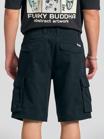 Funky Buddha Loose fit Cargo trousers in Black
