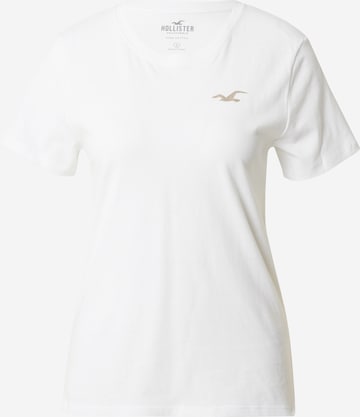 HOLLISTER Shirt in White: front