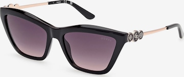 GUESS Sunglasses in Black: front