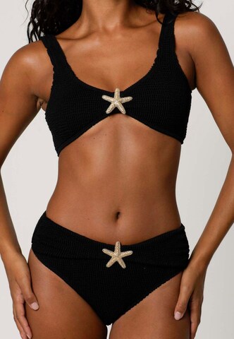 Moda Minx Bustier Bikinitop in Zwart