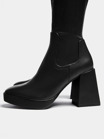 Bottes Pull&Bear en noir